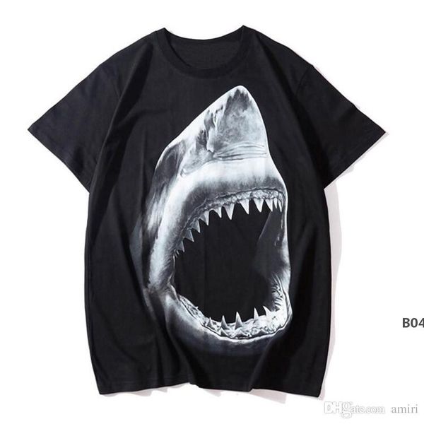 fashion mens t shirt shark printing short sleeve t shirts men women summer t shirts tees size s-xxl, White;black
fashion mens t shirt shark printing short sleeve t shirts men women summer t shirts tees size s-xxl, White;black
