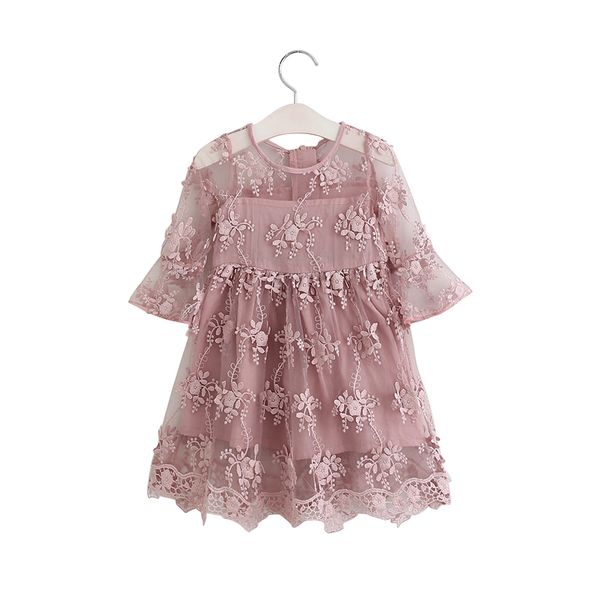 2019 new spring embroidered flowers lace princess dresses age for 3 - 10 yrs little girls vintage noble gown summer baby costume, Red;yellow
2019 new spring embroidered flowers lace princess dresses age for 3 - 10 yrs little girls vintage noble gown summer baby costume, Red;yellow
