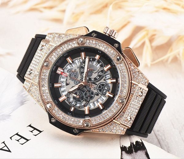 2020 hb watch run seconds quartz movement diameter 46mm wristwatch brand man watch luxury waterproof satch chronograph wristwatches, Slivery;brown
2020 hb watch run seconds quartz movement diameter 46mm wristwatch brand man watch luxury waterproof satch chronograph wristwatches, Slivery;brown