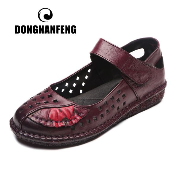 dongnanfeng women mother female ladies shoes sandals cool beach summer cow genuine leather pigskin hollow design 35-41 mld-8315, Black
dongnanfeng women mother female ladies shoes sandals cool beach summer cow genuine leather pigskin hollow design 35-41 mld-8315, Black