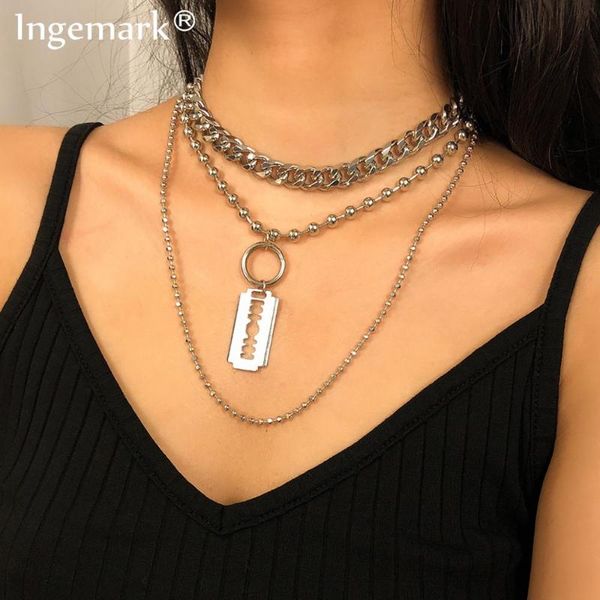 hip hop cuban chunky chain choker necklace women men steampunk goth snake link silver color necklace jewelry collier femme 2020
hip hop cuban chunky chain choker necklace women men steampunk goth snake link silver color necklace jewelry collier femme 2020