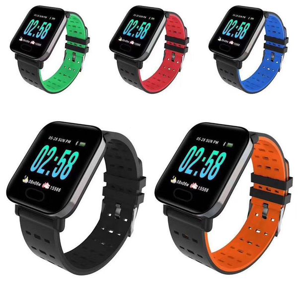a6 fitness tracker wristband smart watch color touch screen water resistant smartwatch phone with heart rate monitor pk id115
a6 fitness tracker wristband smart watch color touch screen water resistant smartwatch phone with heart rate monitor pk id115