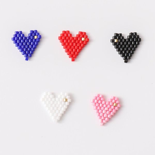 g.ycx 10pcs/lot delica miyuki fit miyuki bracelet couple match heart bracelets diy accessories women men summer love gift, Black
g.ycx 10pcs/lot delica miyuki fit miyuki bracelet couple match heart bracelets diy accessories women men summer love gift, Black