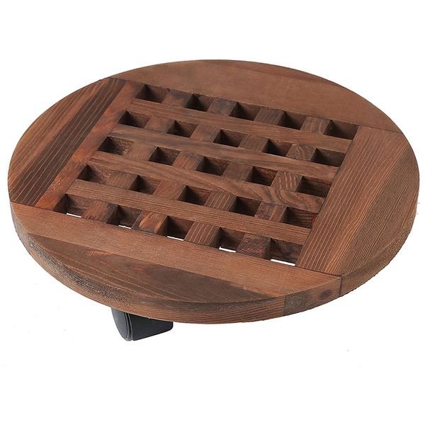25cm wood flower pot removable tray plant holder stand base with wheels planter flowers pot mover trolley plate
25cm wood flower pot removable tray plant holder stand base with wheels planter flowers pot mover trolley plate