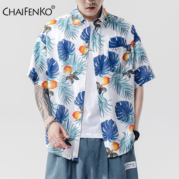 chaifenko 2020 new summer beach hawaiian leisure shirts men holiday fashion floral loose short sleeve men shirts plus size, White;black
chaifenko 2020 new summer beach hawaiian leisure shirts men holiday fashion floral loose short sleeve men shirts plus size, White;black
