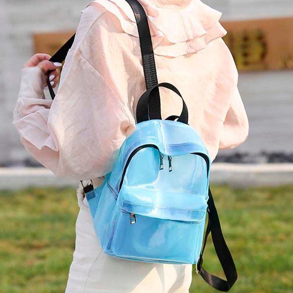 fashion women transparent backpack waterproof book female fashion college students backpack rucksack
fashion women transparent backpack waterproof book female fashion college students backpack rucksack