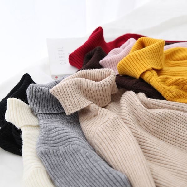 h.sa 2020 autumn basic turtleneck sweater casual soft solid jumper fashion korean sweater slim femme elasticity winter pullovers, White;black
h.sa 2020 autumn basic turtleneck sweater casual soft solid jumper fashion korean sweater slim femme elasticity winter pullovers, White;black