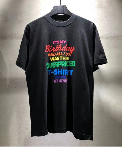2020ss это мой день рождения vetements футболки женщины мужчины конфеты футболка топ тройники vetements футболка t01, White;black
2020ss это мой день рождения vetements футболки женщины мужчины конфеты футболка топ тройники vetements футболка t01, White;black