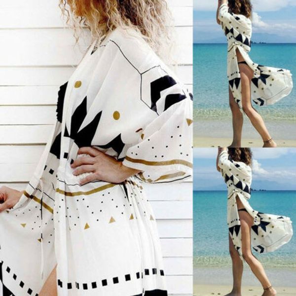 2019 new women floral printed short sleeve bandage cover up summer beachwear bikini swimwear beach dress, Blue;gray
2019 new women floral printed short sleeve bandage cover up summer beachwear bikini swimwear beach dress, Blue;gray