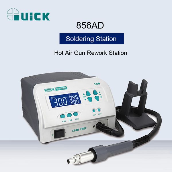 quick 856ad 1300w air desoldering station intelligent digital display heat gun soldering station welding rework
quick 856ad 1300w air desoldering station intelligent digital display heat gun soldering station welding rework