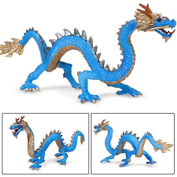 simulation mythology oriental dragon dragon animal model toy
