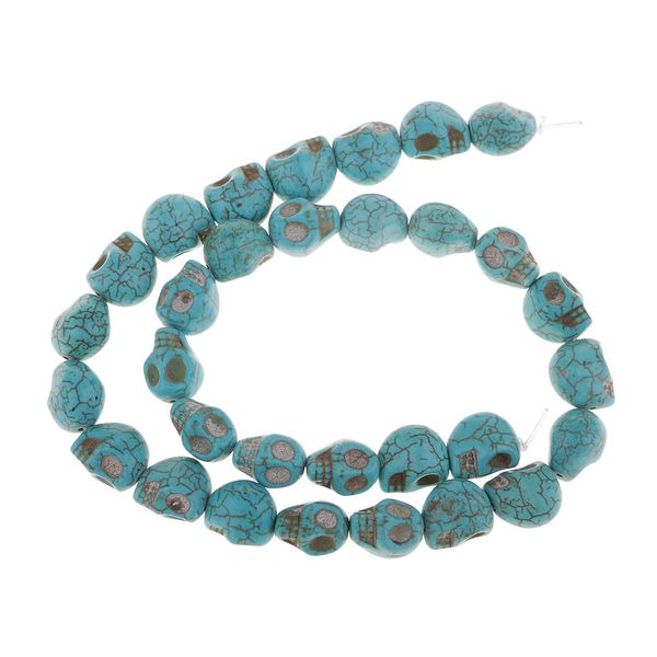 10x2mm resin skull beads blue turquoise loose beads, 1 strand spacer beads for handmade jewelry making and crafting, diy accessories
10x2mm resin skull beads blue turquoise loose beads, 1 strand spacer beads for handmade jewelry making and crafting, diy accessories