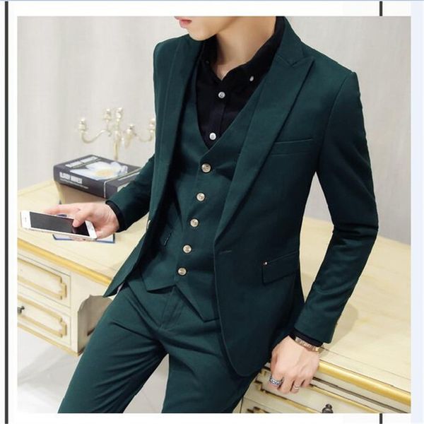 2019 latest coat pant designs dark green men suit 3pieces( jacket+pant+vest+tie) csutom wedding party mens suits groom men suits, White;black
2019 latest coat pant designs dark green men suit 3pieces( jacket+pant+vest+tie) csutom wedding party mens suits groom men suits, White;black