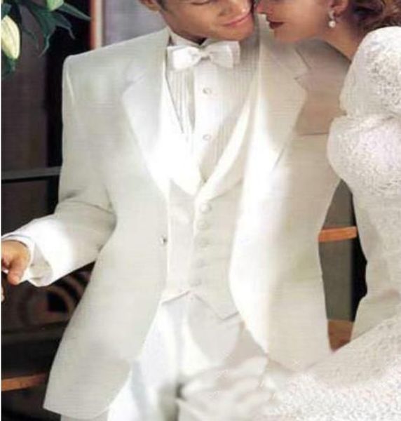 wedding suits white one button notch lapel men's suit wedding suit tuxedos groom tuxedo suits bridegroom (jacket+pants+vest, White;black
wedding suits white one button notch lapel men's suit wedding suit tuxedos groom tuxedo suits bridegroom (jacket+pants+vest, White;black