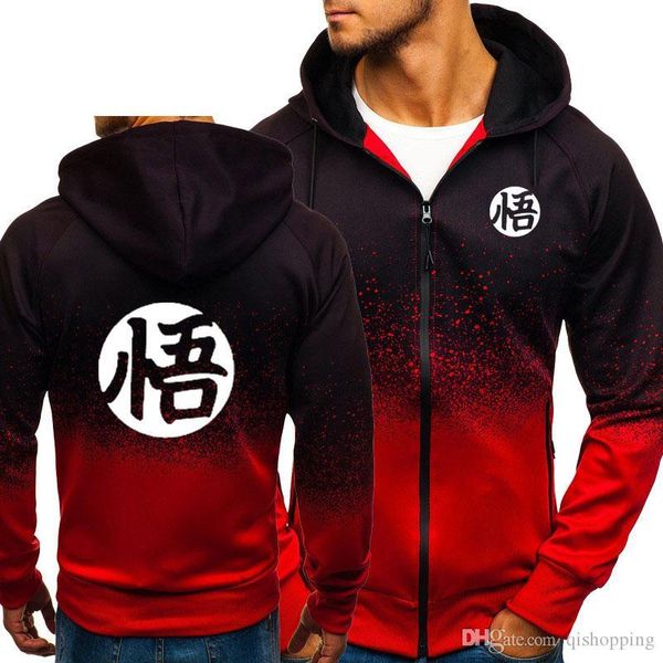 anime dragon ball coat gradient hoodies men super saiyan dragonball son goku hoodie zipper jacket men hiphop harajuku sweatshirts, Blue;black
anime dragon ball coat gradient hoodies men super saiyan dragonball son goku hoodie zipper jacket men hiphop harajuku sweatshirts, Blue;black