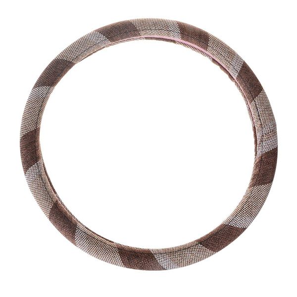saim car steering wheel cover universal coarse flax cloth auto anti-slip sweat absorption steering wheel protector chocolate brown style
saim car steering wheel cover universal coarse flax cloth auto anti-slip sweat absorption steering wheel protector chocolate brown style