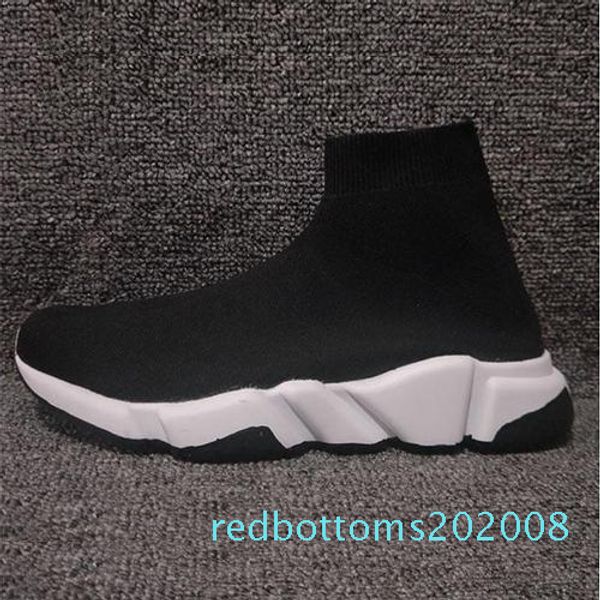 new paris speed trainers knit sock shoe original luxury designer mens womens sneakers high casual shoes r8, Black 
new paris speed trainers knit sock shoe original luxury designer mens womens sneakers high casual shoes r8, Black