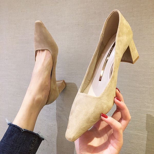 casual heels women's high-heeled shoes shallow mouth lace-up work dress professional pointed pumps slip om chunky sandals nude, Black
casual heels women's high-heeled shoes shallow mouth lace-up work dress professional pointed pumps slip om chunky sandals nude, Black