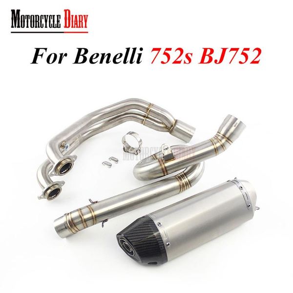 1set for benelli 752s bj752 motorcycle exhaust slip-on middle front full link pipe escape moto akrapovic motorcross carbon fiber
1set for benelli 752s bj752 motorcycle exhaust slip-on middle front full link pipe escape moto akrapovic motorcross carbon fiber