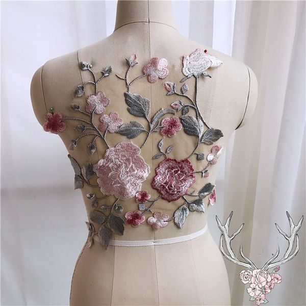 1 piece very lace fabric pink green leaf floral embroidered lace applique diy wedding dress accessories handmade, Pink;blue
1 piece very lace fabric pink green leaf floral embroidered lace applique diy wedding dress accessories handmade, Pink;blue