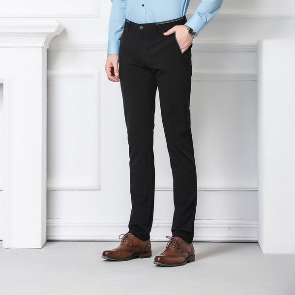 men's pants pencil casual elastic trousers brand hombre autumn long plus size business male slim solid fashion, Black
men's pants pencil casual elastic trousers brand hombre autumn long plus size business male slim solid fashion, Black