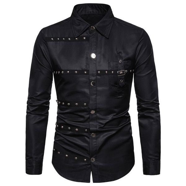 men shirt casual solid shirt men long sleeve slim fit male mens dress shirts men's clothing camisa hombre dropship, White;black
men shirt casual solid shirt men long sleeve slim fit male mens dress shirts men's clothing camisa hombre dropship, White;black