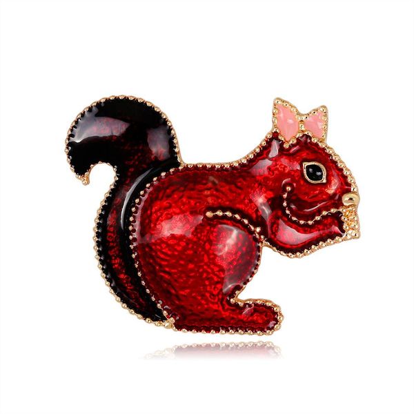 animal brooch series fashion cartoon cute alloy enamel squirrels brooch pin ladies brooch jewelry gift hat diy bag clothes accessories, Gray
animal brooch series fashion cartoon cute alloy enamel squirrels brooch pin ladies brooch jewelry gift hat diy bag clothes accessories, Gray