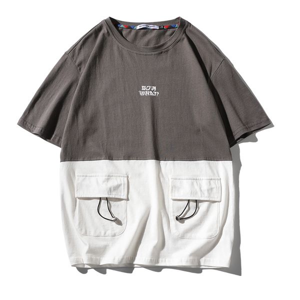 мужская хлопок моды футболки мужские лето лоскутные tshirts повседневная футболка с карманом tee man крупноформатных top tee streetwear, White;black
мужская хлопок моды футболки мужские лето лоскутные tshirts повседневная футболка с карманом tee man крупноформатных top tee streetwear, White;black