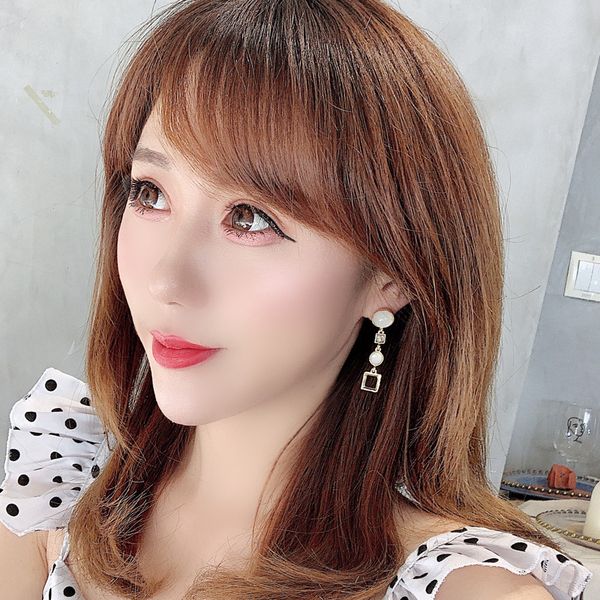 personalized & creative simple resin geometry long ear stud elegant women's beautiful japanese korean national trends women's pi, Silver
personalized & creative simple resin geometry long ear stud elegant women's beautiful japanese korean national trends women's pi, Silver