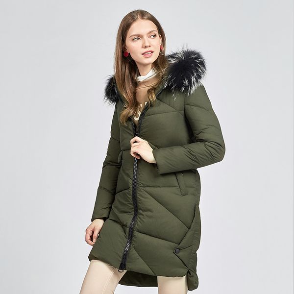 detachable real raccoon fur collar hooded down coat outerwear women medium long slim down jacket 2019 autumn winter plus size, Black
detachable real raccoon fur collar hooded down coat outerwear women medium long slim down jacket 2019 autumn winter plus size, Black