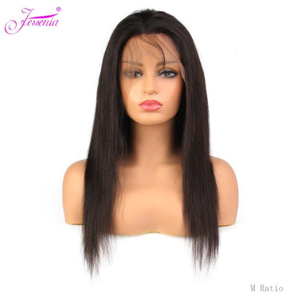 jessenia straight lace front human hair wigs 13x4 peruvian hair front lace wig remy wig 8-24 inches, Black;brown
jessenia straight lace front human hair wigs 13x4 peruvian hair front lace wig remy wig 8-24 inches, Black;brown