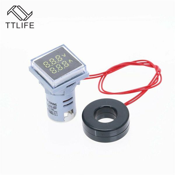 ttlife square led digital dual display voltmeter & ammeter voltage gauge current meter ac 60-500v 0-100a electrical components
ttlife square led digital dual display voltmeter & ammeter voltage gauge current meter ac 60-500v 0-100a electrical components