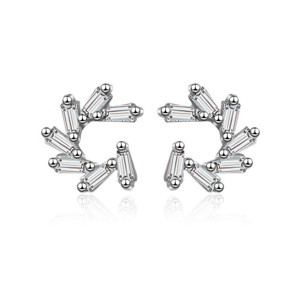 utimtree korean style women geometric earrings 925 sterling silver jewelry zircon crystal stud earring for party accessory, Golden;silver
utimtree korean style women geometric earrings 925 sterling silver jewelry zircon crystal stud earring for party accessory, Golden;silver