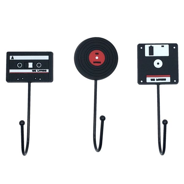 1pc minimalist home decoration retro tape disk hanger decorative wall hooks clerk on the wall coat key holder rack
1pc minimalist home decoration retro tape disk hanger decorative wall hooks clerk on the wall coat key holder rack
