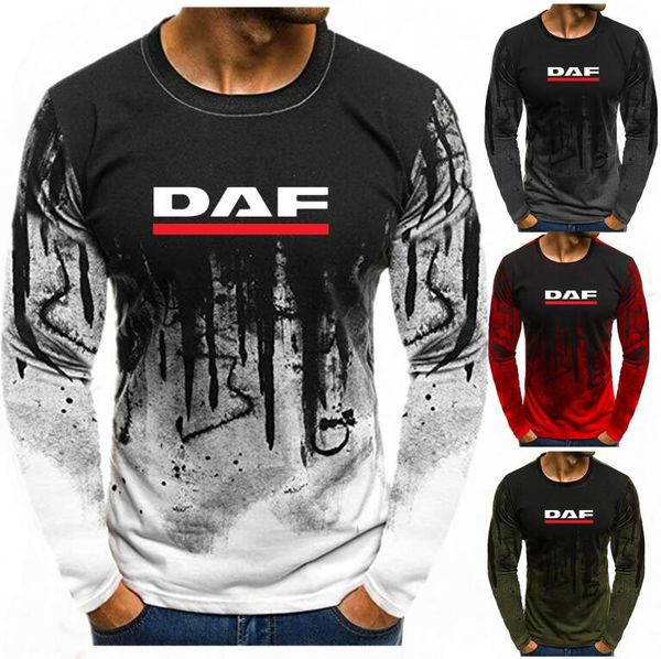 men tshirt daf print simple gradient color long-sleeve t-shirt chic slim round neck splash-ink printed tees autumn y
men tshirt daf print simple gradient color long-sleeve t-shirt chic slim round neck splash-ink printed tees autumn y