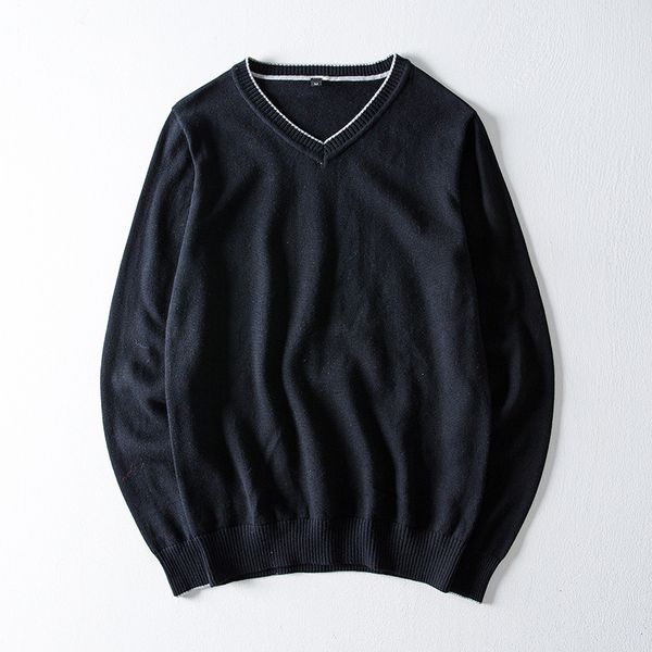 men's selling v-neck warm sweaters solid color casual men sweaters mens fashion clothing new pullovers korean style 2020, White;black
men's selling v-neck warm sweaters solid color casual men sweaters mens fashion clothing new pullovers korean style 2020, White;black