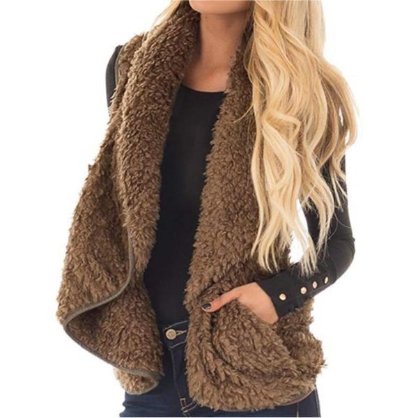 women casual turn-down collar sleeveless solid vest open stitch cardigan spring, autumn, winter coat, Black;white
women casual turn-down collar sleeveless solid vest open stitch cardigan spring, autumn, winter coat, Black;white