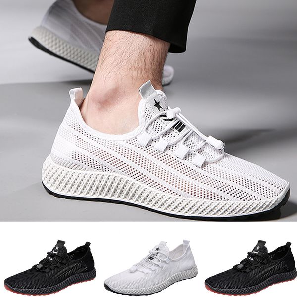 onto-mato brand men's leisure breathable hollow out mesh surface sports simple sneakers shoes dropshipping turnschuhe sneakers, Black
onto-mato brand men's leisure breathable hollow out mesh surface sports simple sneakers shoes dropshipping turnschuhe sneakers, Black