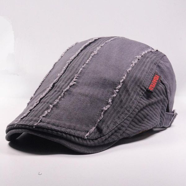new spring and autumn men's cotton duck tongue hat thin beret vintage painter sunhat, Blue;gray
new spring and autumn men's cotton duck tongue hat thin beret vintage painter sunhat, Blue;gray
