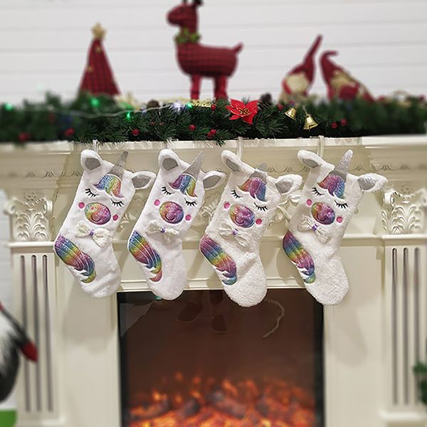 christmas unicorn cartoon animal plush hanging decoration stocking with light candy bag gifts bag party festive supplies 2style hh9-2336
christmas unicorn cartoon animal plush hanging decoration stocking with light candy bag gifts bag party festive supplies 2style hh9-2336
