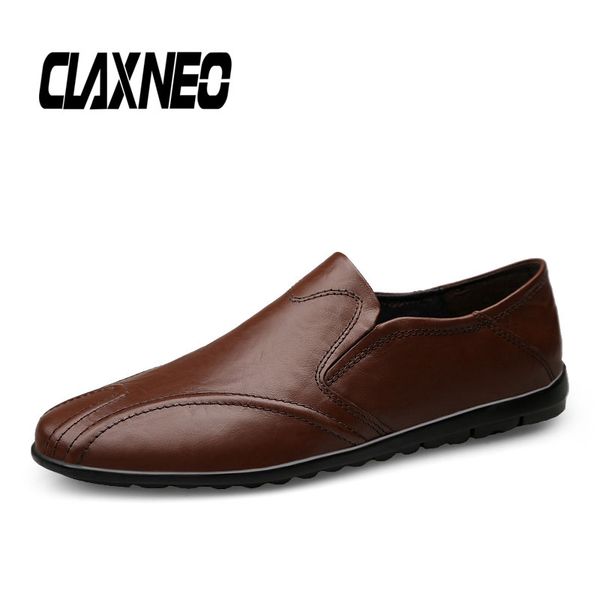 claxneo man moccasins slip on casual leather shoes male loafers genuine leather mens shoe clax boat footwear big size, Black
claxneo man moccasins slip on casual leather shoes male loafers genuine leather mens shoe clax boat footwear big size, Black