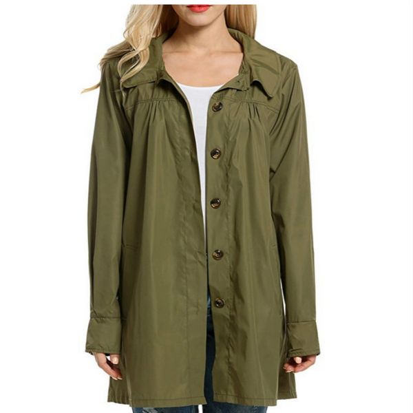 s-xxl doll collar solid color stitching single-breasted hooded leopard sleeve straight type windbreaker jacket and long sections, Tan;black
s-xxl doll collar solid color stitching single-breasted hooded leopard sleeve straight type windbreaker jacket and long sections, Tan;black