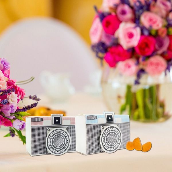 10pcs 8x5.5x3.5cm camera shaper candy boxes wedding favor boxes gift box baby shower birthday guest chocolate event supplies
10pcs 8x5.5x3.5cm camera shaper candy boxes wedding favor boxes gift box baby shower birthday guest chocolate event supplies