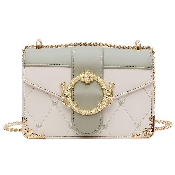 bag female 2019 new texture wild summer chain fashion simple messenger small square bag
bag female 2019 new texture wild summer chain fashion simple messenger small square bag