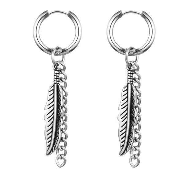hoop & huggie stainless steel feather tassel tiny circle huggies earrings retro silver color hoops kpop small ear ring jewelry, Golden;silver
hoop & huggie stainless steel feather tassel tiny circle huggies earrings retro silver color hoops kpop small ear ring jewelry, Golden;silver