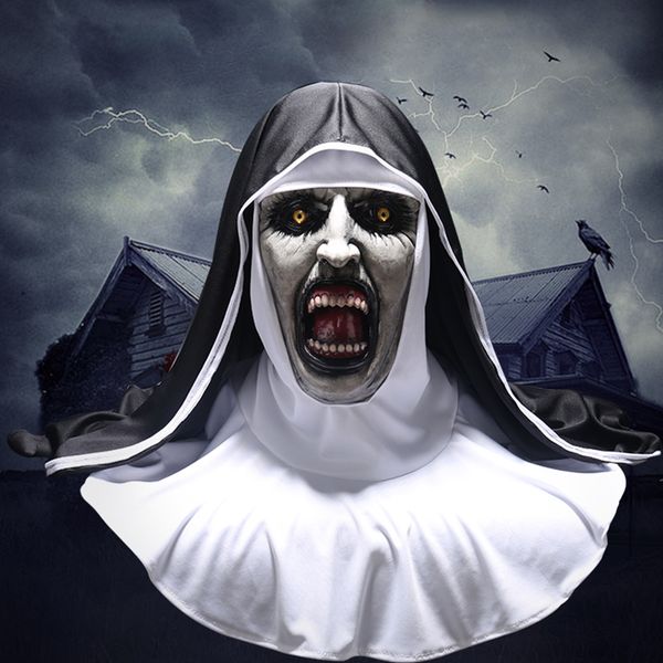 halloween nun mask scared female face wig celebrations halloween theme party cosplay masks party supplies
halloween nun mask scared female face wig celebrations halloween theme party cosplay masks party supplies