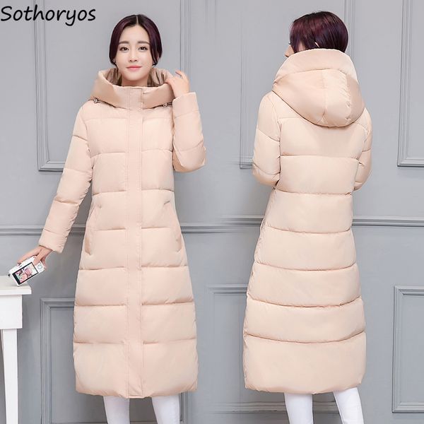 medium-long style parkas women thickening warm winter solid elegant gentle hooded korean for womens ladies with zippers stylish, Black
medium-long style parkas women thickening warm winter solid elegant gentle hooded korean for womens ladies with zippers stylish, Black