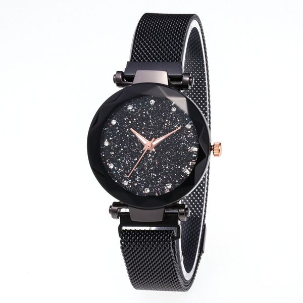 fashionable starry quartz watch lazy watch magnet strap with magnet wrist jewelry accessories, Slivery;brown
fashionable starry quartz watch lazy watch magnet strap with magnet wrist jewelry accessories, Slivery;brown