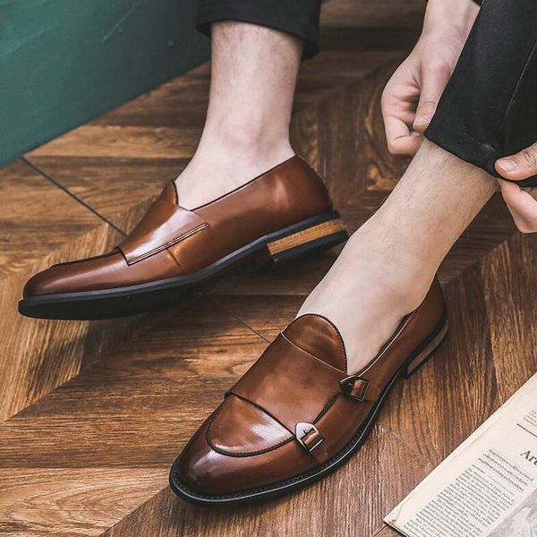 2019 new mens dress wedding business leather shoes male high-quality fashion casual slip on shoes mens leather a, Black
2019 new mens dress wedding business leather shoes male high-quality fashion casual slip on shoes mens leather a, Black
