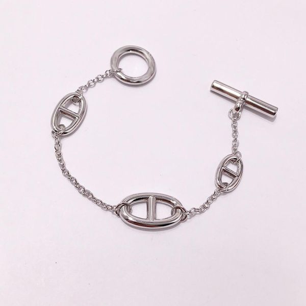 luxury femle jewelry designer jewelry women ot buckle h bracelets with porcine snout love bracelet silver colors fashion charm bracelets, Black
luxury femle jewelry designer jewelry women ot buckle h bracelets with porcine snout love bracelet silver colors fashion charm bracelets, Black